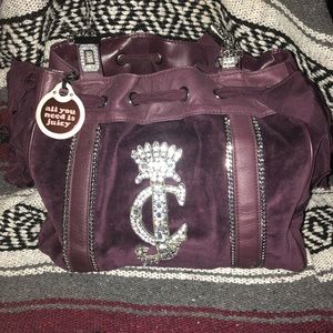 Rare purple Juicy Couture handbag